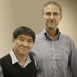 Il Maestro Jeffrey Yuen con il Dottor Emilio Simongini